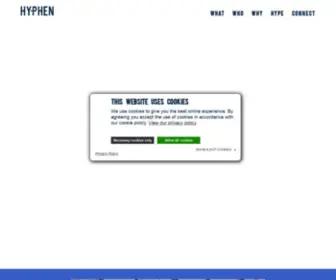 Wearehyphen.co.uk(Live Events & Experiential Marketing Agency) Screenshot