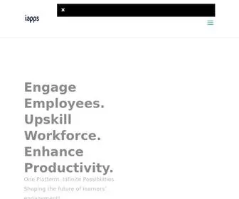 Weareiapps.com(Drive transformation through engaged employees) Screenshot