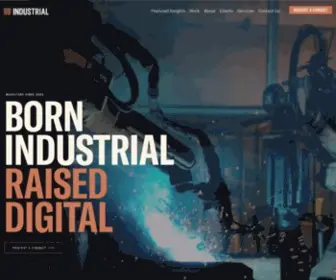 Weareindustrial.com(Industrial Strength Marketing) Screenshot