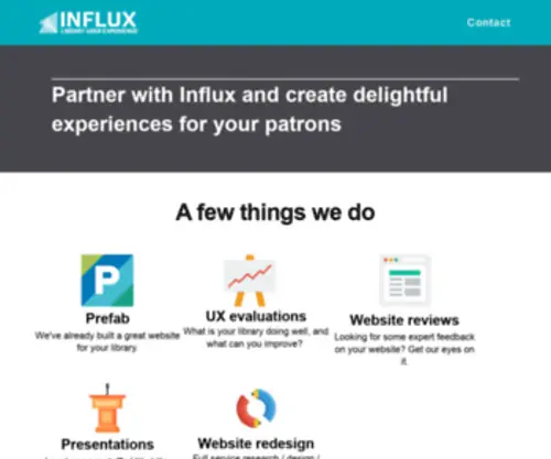 Weareinflux.com(Just another WordPress site) Screenshot