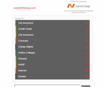 Weareintheloop.com(In The Loop) Screenshot