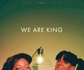 Weareking.com(WE ARE KING) Screenshot