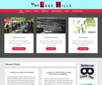 Wearelakehills.org(Lake Hills Neighborhood in Bellevue WA) Screenshot