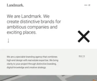 Wearelandmark.co.uk(Property Branding Agency Manchester) Screenshot