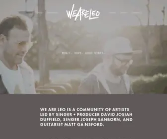 Weareleomusic.com(Weareleomusic) Screenshot