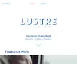 Wearelustre.com Screenshot