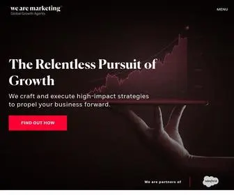 Wearemarketing.com(We Are Marketing) Screenshot