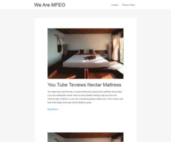 Wearemfeo.com(We Are MFEO) Screenshot