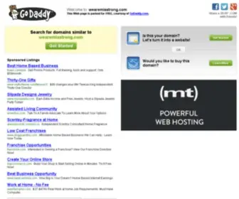 Wearemiastrong.com(Host a Jewelry Home Party or Join Mialisia) Screenshot