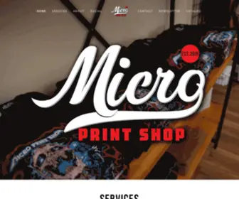 Wearemicroprinting.com(Wearemicroprinting) Screenshot