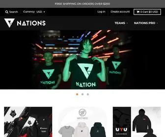 Wearenations.com(We Are Nations) Screenshot