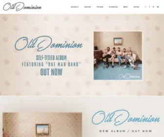 Weareolddominion.com(Old Dominion) Screenshot