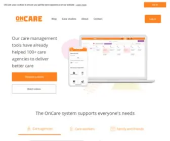 Weareoncare.com(OnCare) Screenshot