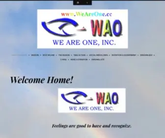 Weareone.cc(The Original Site of We Are One) Screenshot