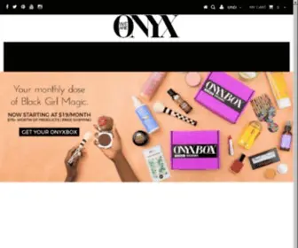 Weareonyx.com(Create an Ecommerce Website and Sell Online) Screenshot