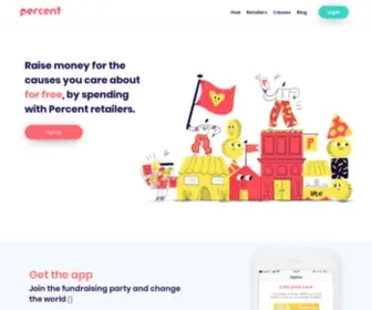 Wearepercent.com(Percent) Screenshot