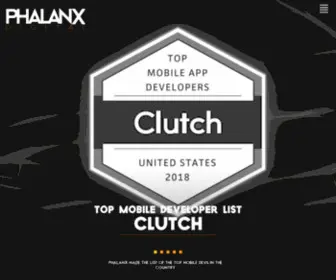 Wearephalanx.com(We are phalanx) Screenshot