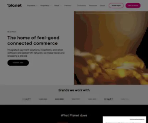 Weareplanet.com(Connected Commerce) Screenshot