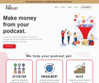 Wearepodcast.com(Wearepodcast) Screenshot