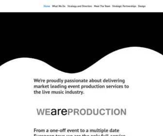 Weareproduction.company(Weareproduction company) Screenshot