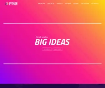 Wearepython.com(Creative Agency in Coventry) Screenshot