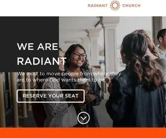 Weareradiant.com(Radiant Church) Screenshot