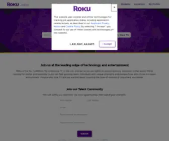 Weareroku.com(Roku Jobs) Screenshot