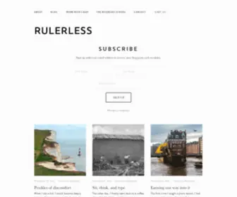 Wearerulerless.com(Rulerless) Screenshot