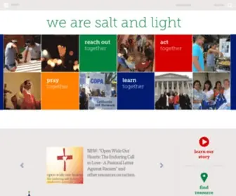 Wearesaltandlight.org(We Are Salt and Light) Screenshot