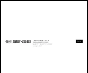 Wearesensei.com(Sensei Music Blog) Screenshot