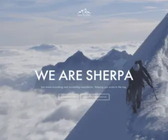 Wearesherpa.net(We Are Sherpa) Screenshot