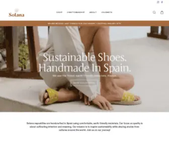 Wearesolana.com(Culturally Inspired) Screenshot