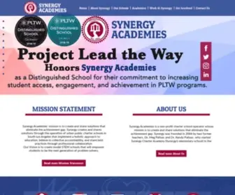 Wearesynergy.org(Synergy Academies) Screenshot