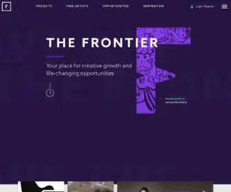 Wearethefrontier.com(Frontier) Screenshot