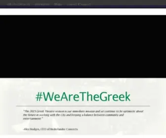 Wearethegreek.com(We Are The Greek) Screenshot