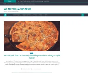 Wearethenationnews.com(WE ARE THE NATION NEWS) Screenshot