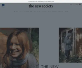 Wearethenewsociety.com(We are the new society) Screenshot