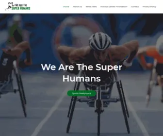 Wearethesuperhumans.com(We Are The Super Humans) Screenshot