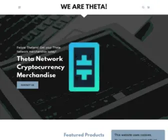 Wearetheta.com(We are Theta) Screenshot