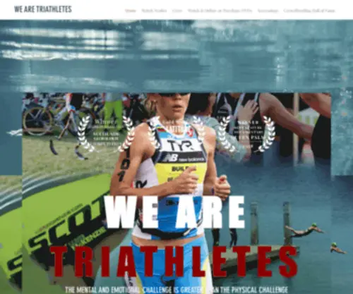 Wearetriathletes.com(We Are Triathletes) Screenshot