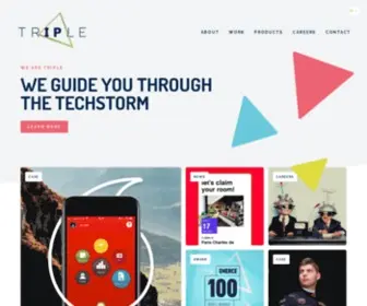 Wearetriple.com(Triple) Screenshot