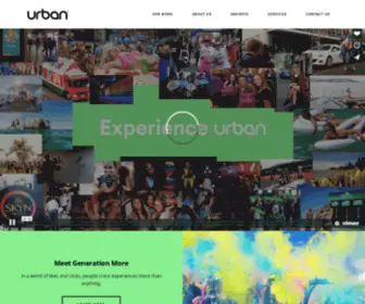 Weareurban.com(Experience More) Screenshot