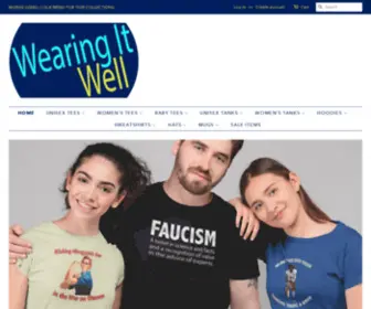 Wearingitwell.com(Wearing It Well Shop) Screenshot