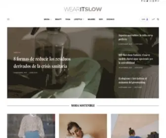 Wearitslow.com(Web deshabilitada) Screenshot