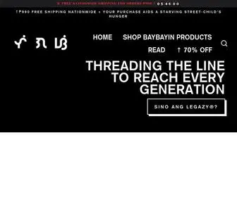 Wearlegazy.com(LEGAZY® Baybayin Streetwear) Screenshot