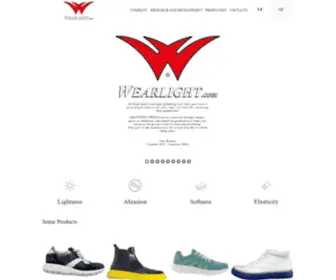 Wearlight.com(Client) Screenshot