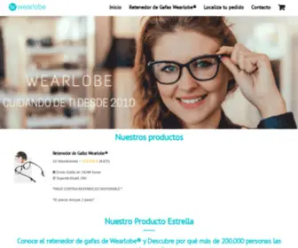 Wearlobe.com(Inicio) Screenshot