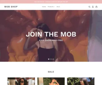 Wearmobshop.com(The Mob Shop) Screenshot