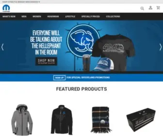 Wearmopar.com(Mopar apparel and merchandise from the official store) Screenshot