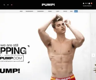 Wearpump.com(Men's premium designer underwear) Screenshot